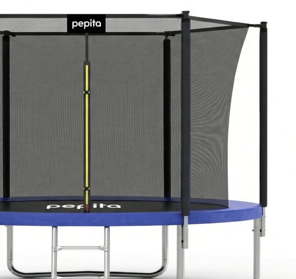Pepita 244cm belső hálós Trambulin létrával - kék