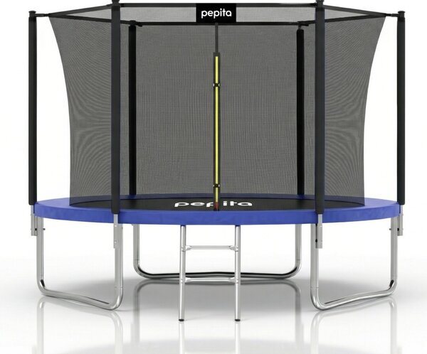 Pepita 244cm belső hálós Trambulin létrával - kék