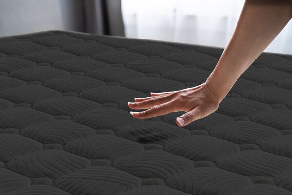 Moonia Viszkoelasztikus Air Black matrac - 90x190 cm Fekete