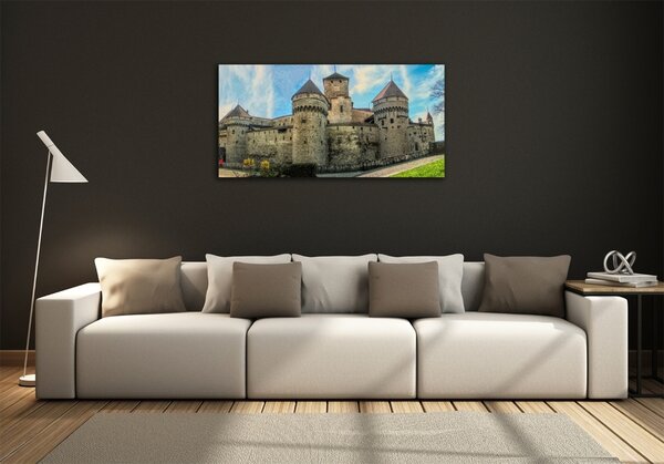 Üvegkép falra Castle svájcban