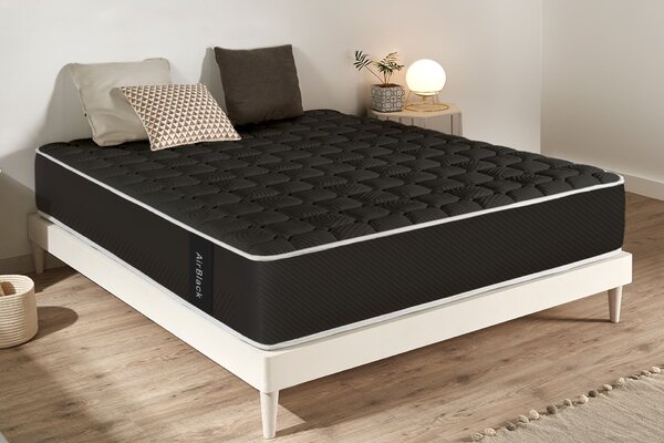 Moonia Viszkoelasztikus Air Black matrac - 90x190 cm Fekete