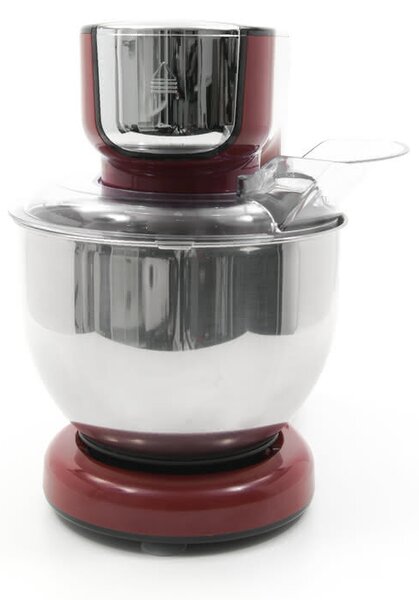 Russell Hobbs Multi konyhai robotgép [Dagasztó és mixer és 1,5 l-es üveg aprító] Desire Red (3 keverőeszköz, 2,5 kg-os rozsdamentes acél keverőtál)