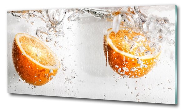 Fali üvegkép Narancs víz alatt