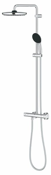 Grohe Vitalio Start System 250 króm Termosztátos zuhanyrendszer falra szerelésre