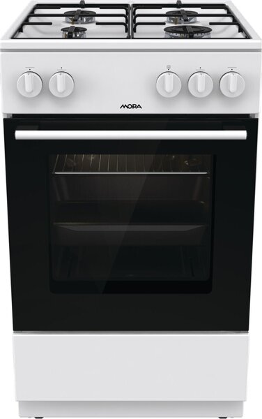 Mora P2241A1W Gáztűzhely, 70L, 4 főzőzóna, A energiaosztály