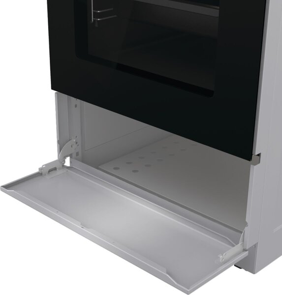 Mora K4255C1S Kombinált tűzhely, 70l, 4 főzőzóna, AquaClean, A energiaosztály