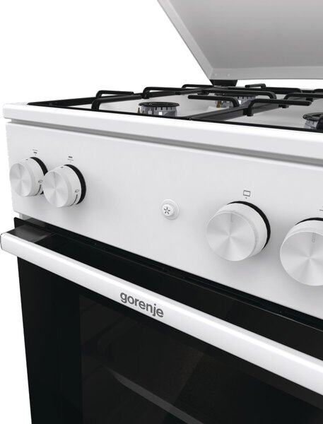 Gorenje GG5A14WJ Gáztűzhely, 70l, 4 főzőzóna, SilverMatte, A energiaosztály