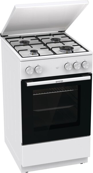 Gorenje GG5A14WJ Gáztűzhely, 70l, 4 főzőzóna, SilverMatte, A energiaosztály