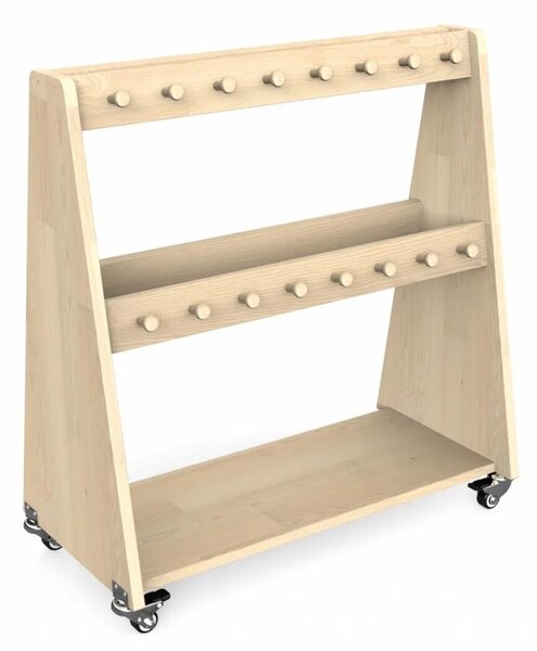 U-Grow SCH-Y0C65-HNG Ruhaállvány, stabil, modern design, gyermekek számára hozzáférhető