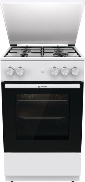 Gorenje GG5A14WJ Gáztűzhely, 70l, 4 főzőzóna, SilverMatte, A energiaosztály