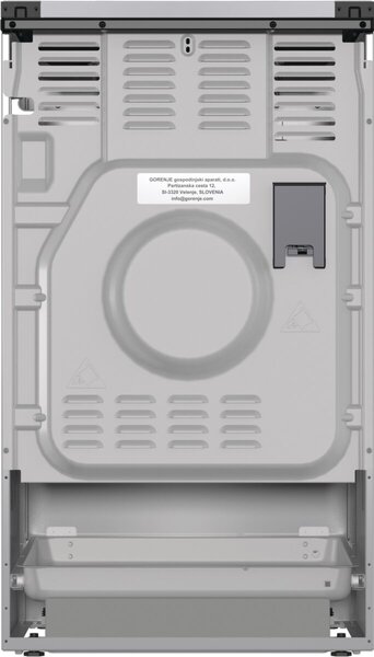 Gorenje GK5C42SH-B Kombinált tűzhely, 70l, 4 főzőzóna, FrozenBake, A energiaosztály
