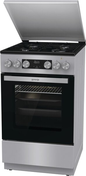 Gorenje GK5C42SH-B Kombinált tűzhely, 70l, 4 főzőzóna, FrozenBake, A energiaosztály