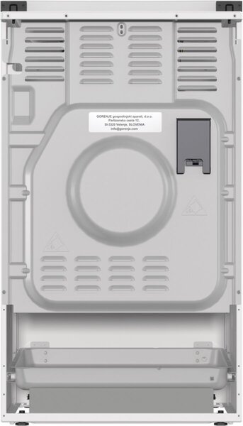 Gorenje GK5C64WH Kombinált tűzhely, 70l, 4 főzőzóna, FrozenBake, A energiaosztály