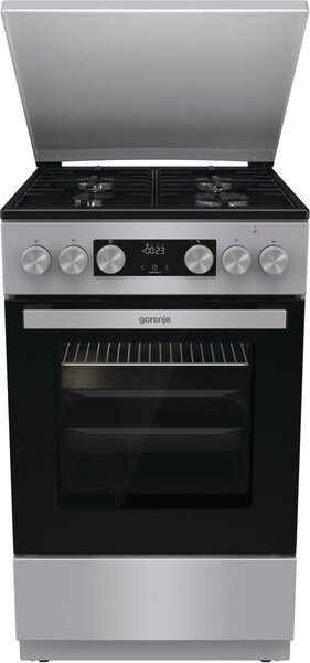 Gorenje GK5C42SH-B Kombinált tűzhely, 70l, 4 főzőzóna, FrozenBake, A energiaosztály