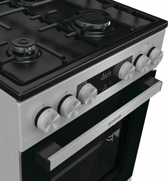 Gorenje GK5C42SH-B Kombinált tűzhely, 70l, 4 főzőzóna, FrozenBake, A energiaosztály