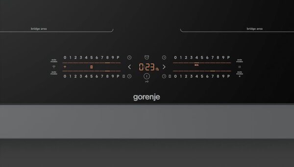 Gorenje GI6432BCWF Indukciós főzőlap, 59.5 cm, 4 főzőzóna, ZoneSlide, BridgeArea
