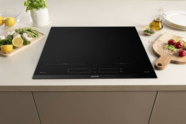 Gorenje GI6432BCWF Indukciós főzőlap, 59.5 cm, 4 főzőzóna, ZoneSlide, BridgeArea