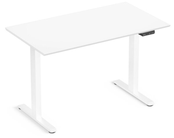 Elektromosan állítható magasságú íróasztal 120x67cm fehér | LVN System Control Flex+