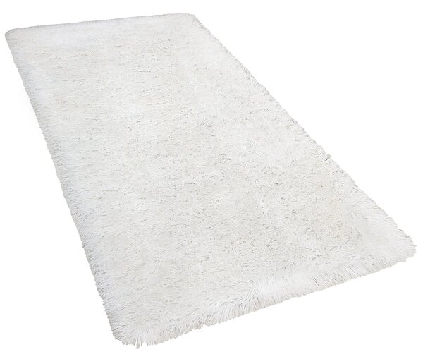 Fehér hosszú szálú szőnyeg 80 x 150 cm CIDE