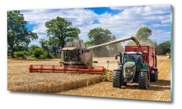 Üvegkép falra Keverjük össze és a traktor