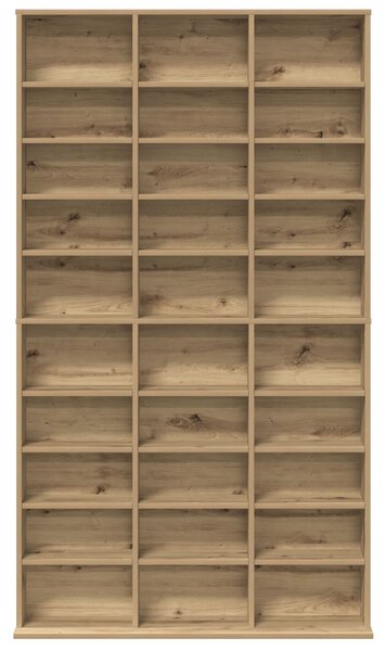 VidaXL CD Szekrény Artisan Tölgyből - 101x23x177.5 cm Mérnöki Fából