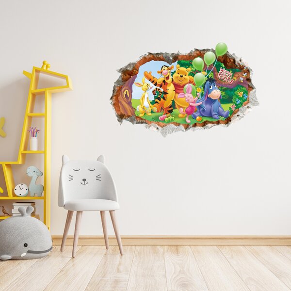 Falmatrica "Micimackó 4" 50x70 cm
