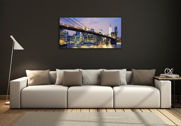 Üvegkép falra Brooklyn híd
