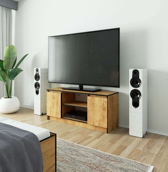 TV állvány P120_55 - kézműves tölgy