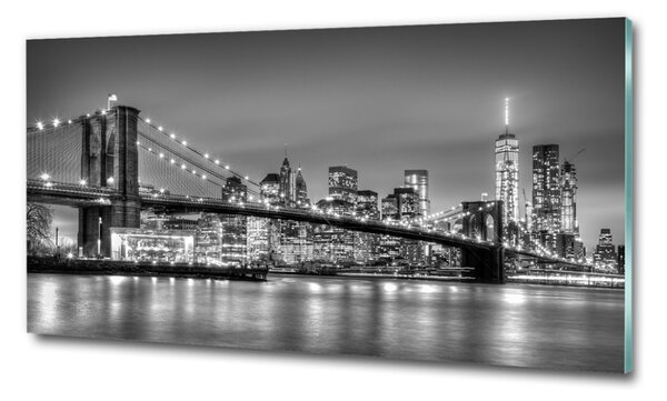 Üvegkép falra Brooklyn híd