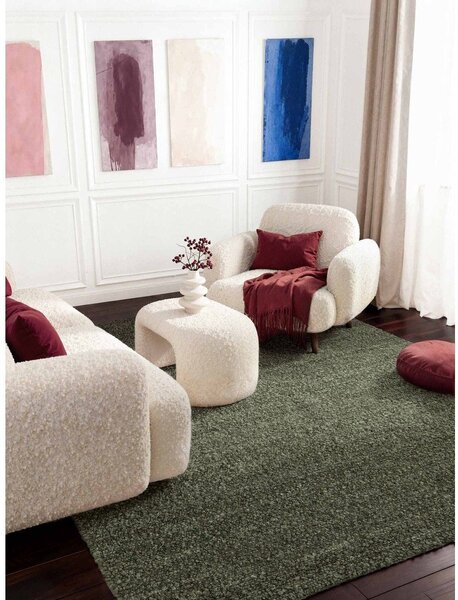 Zöld kézi szövésű buklé szőnyeg 160x230 cm Notting Hill Portobello – Ted Baker
