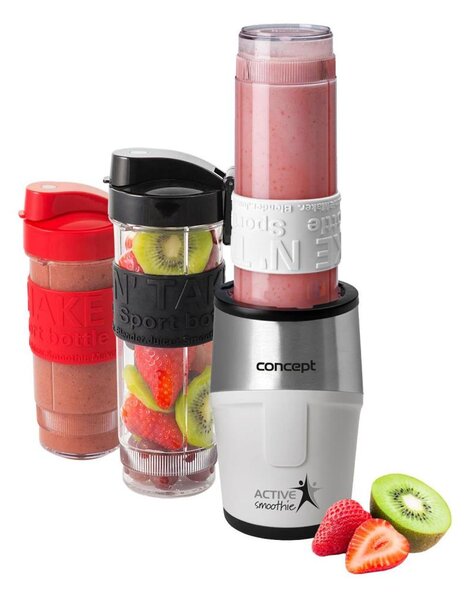 Concept SM3380 - Smoothie turmixgép kiegészítőkkel ACTIVE SMOOTHIE 500W/230V fehér SM3380