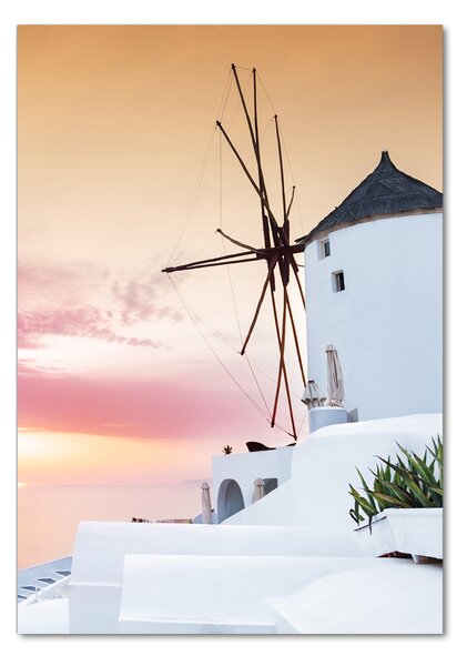 Üvegkép falra Santorini görögország