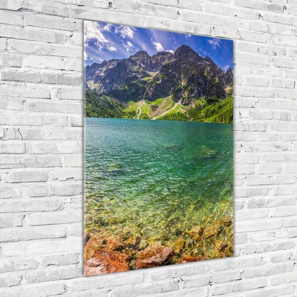 Üvegfotó Marine szem tatry