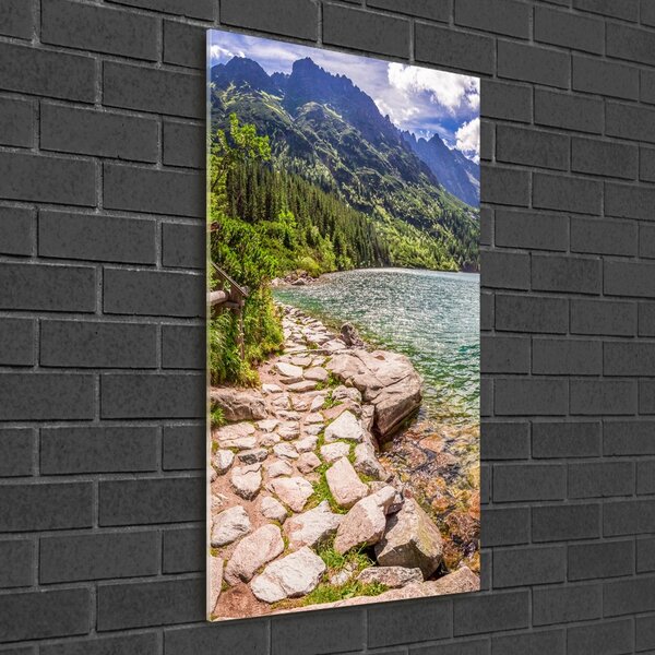 Üvegfotó Marine szem tatry