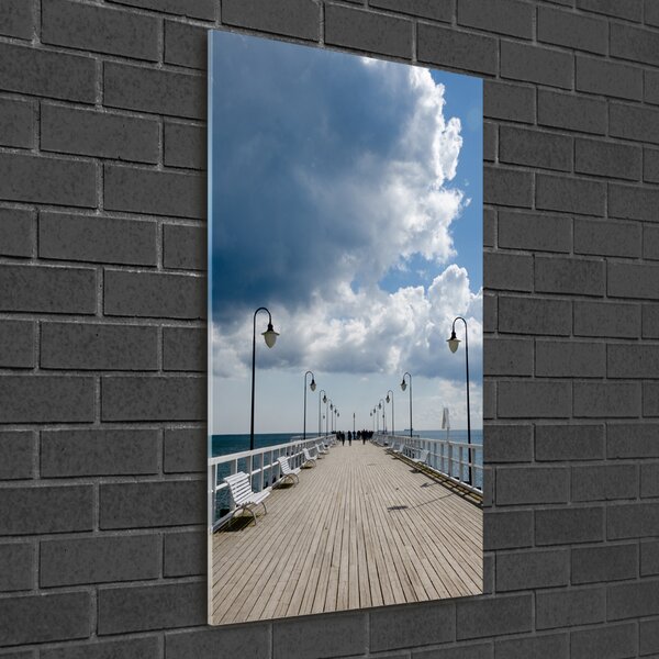 Üvegfotó Pier orłowo
