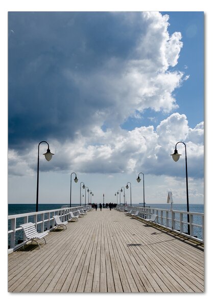 Üvegfotó Pier orłowo