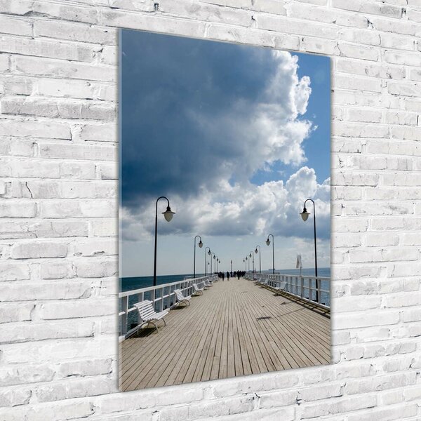 Üvegfotó Pier orłowo