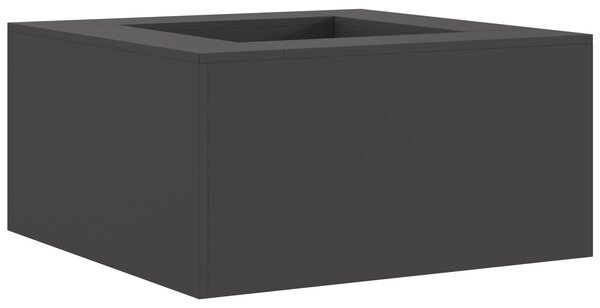 VidaXL Tűzrakó Fekete 80 x 80 x 40 cm Hidegen hengerelt acél
