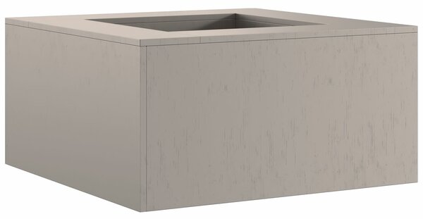 VidaXL Tűzrakó Barna 80 x 80 x 40 cm időjárásálló acél