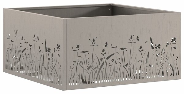 VidaXL Tűzrakó Barna 60 x 60 x 30 cm időjárásálló acél