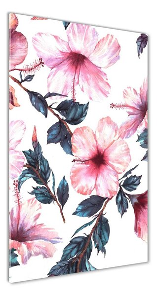 Photo kép üveg Hibiszkusz