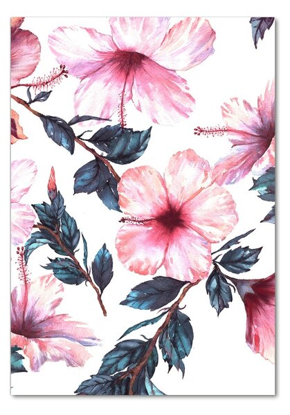 Photo kép üveg Hibiszkusz