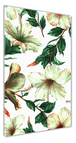 Photo kép üveg Hibiszkusz