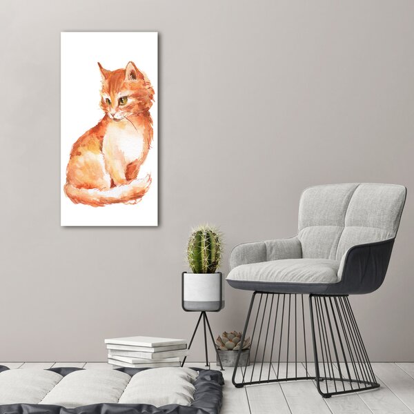 Üvegkép Red cat