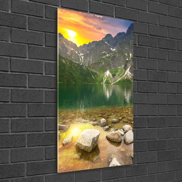 Üvegfotó Marine szem tatry