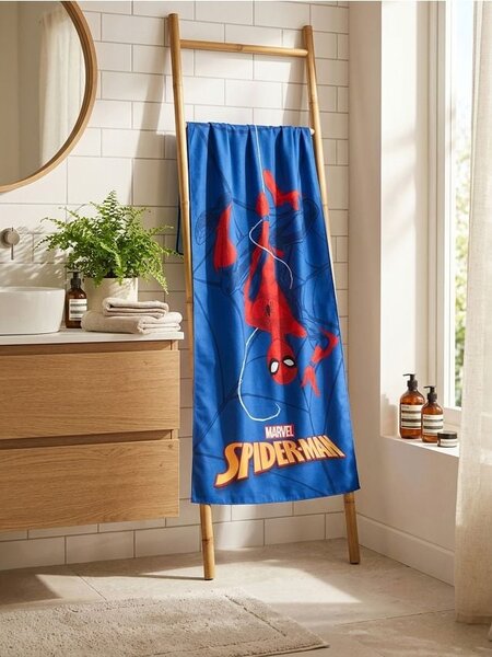Sinsay - Törölköző Spider-Man - indigókék