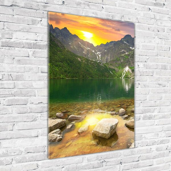Üvegfotó Marine szem tatry