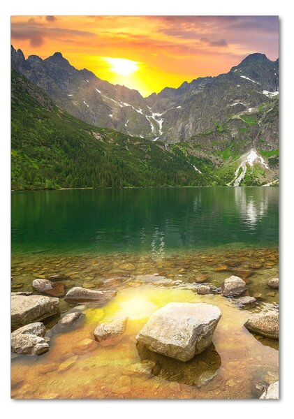 Üvegfotó Marine szem tatry