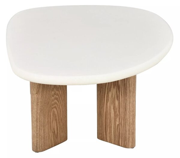 Alpen Dohányzóasztal MDF Mikrocement Écru Tölgy