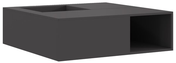 VidaXL Tűzrakó Fekete 100 x 100 x 30 cm Hidegen hengerelt acél